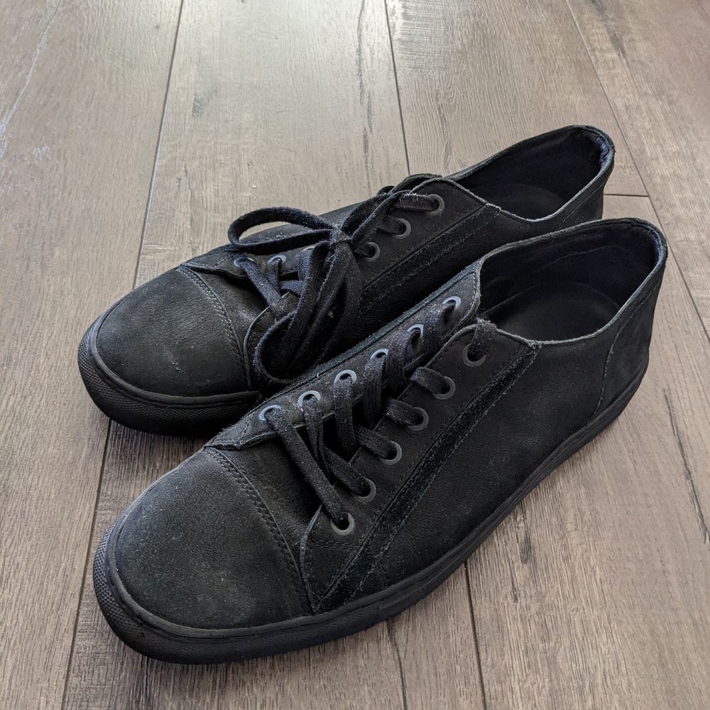 AllSaints Suede Low Top Sneaker